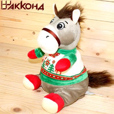 Сладкий новогодний подарок в виде символа 2026 года от фабрики Акконд в Серпухове