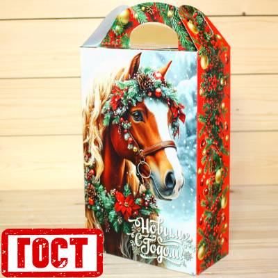 Сладкий новогодний подарок по ГОСТу в жестяной упаковке в Серпухове